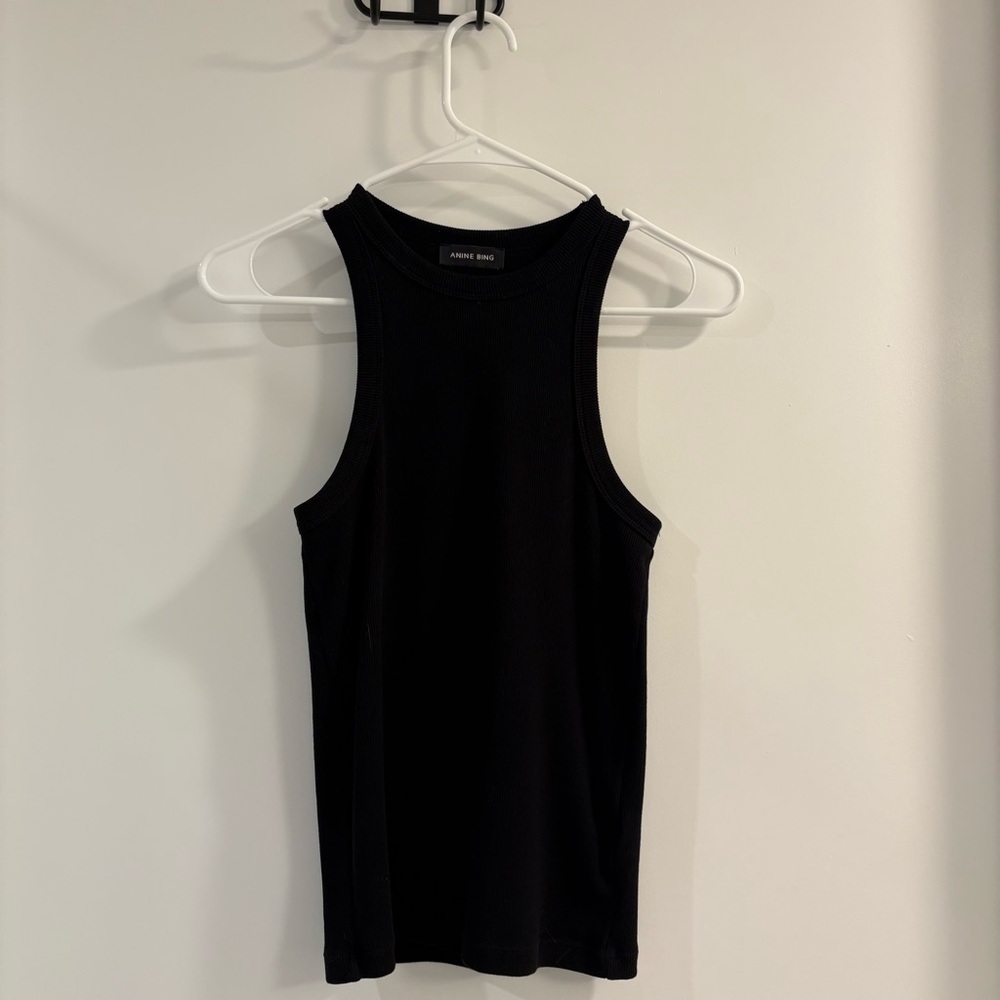 Anine Bing Black Eva Tank
